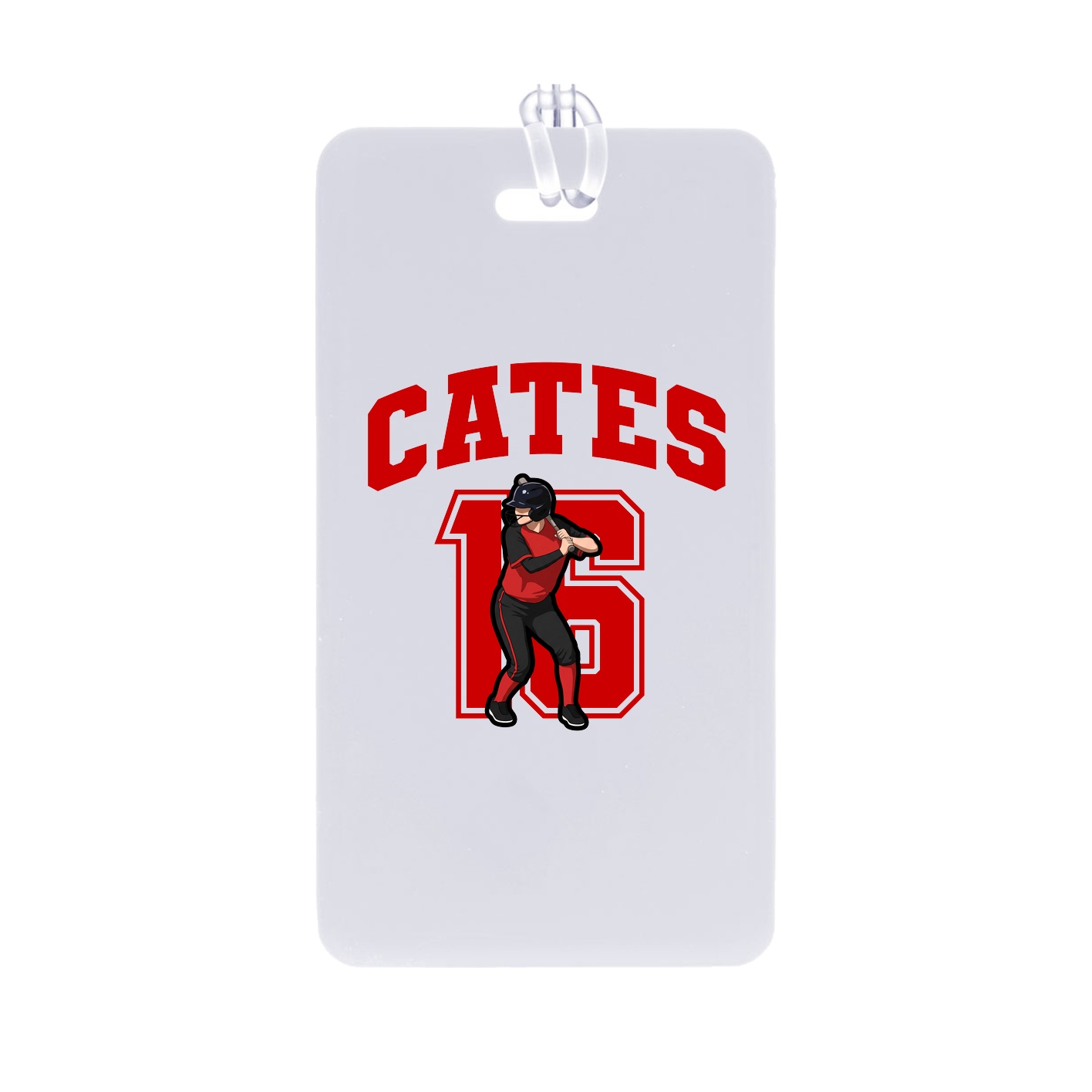 Bag Tag — Number in Classic