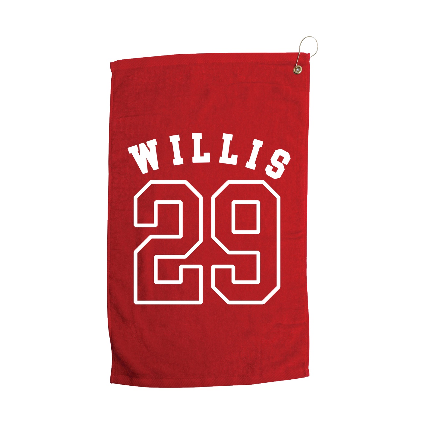 Golf Towel — Shirsey Arch in Red