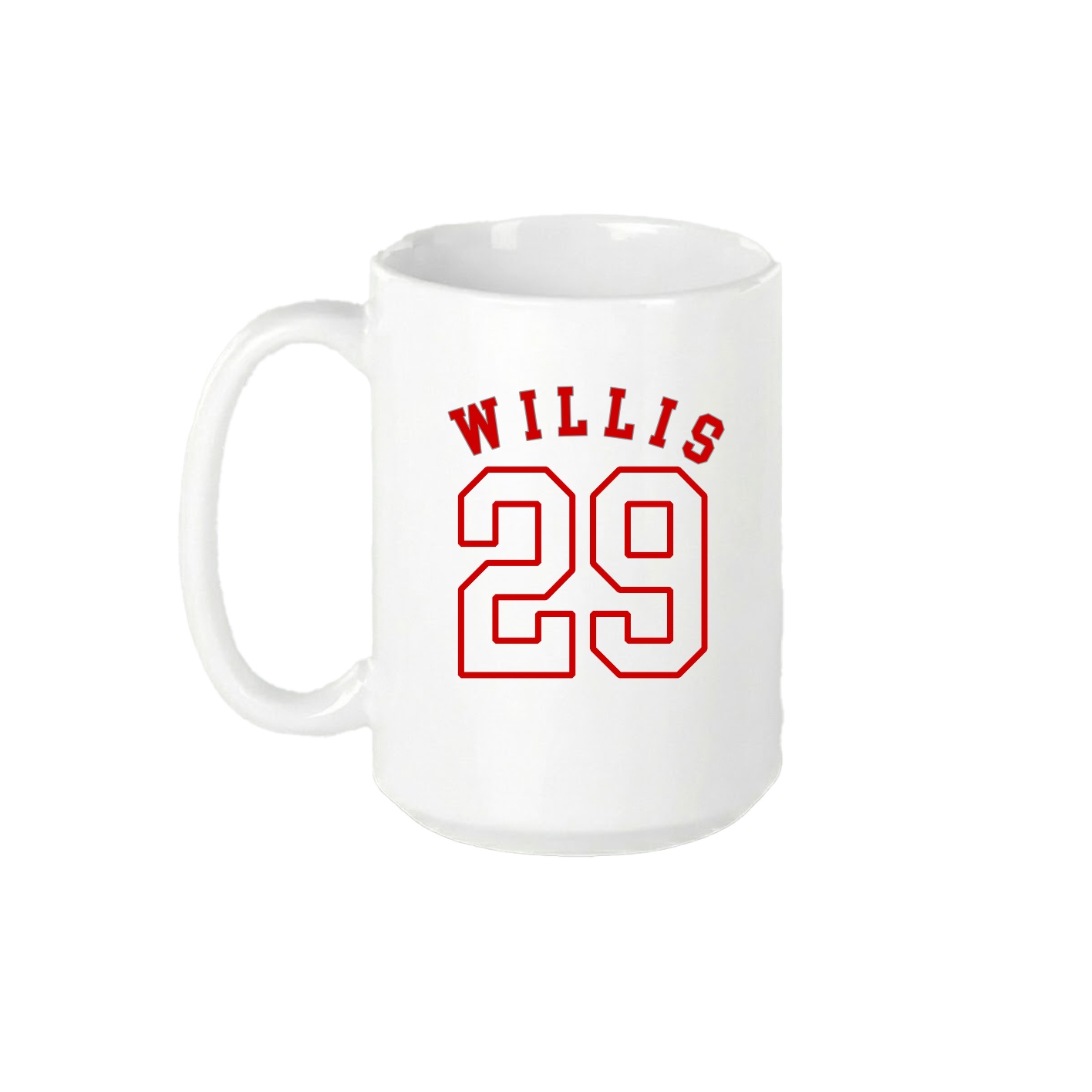 15oz Coffee Mug — Shirsey Arch in White