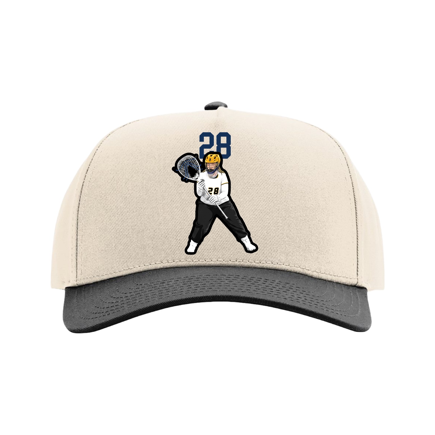 Full Fabric Five-Panel Champ Cap