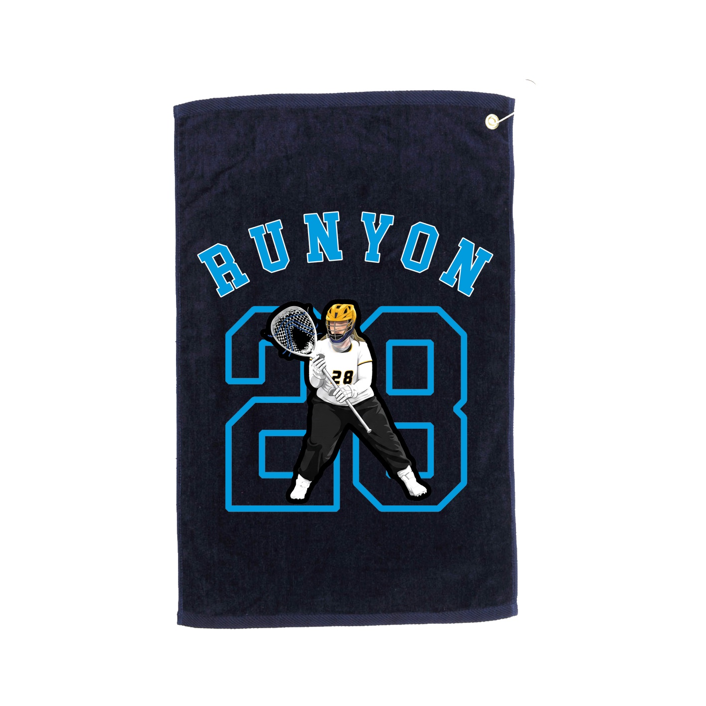Golf Towel — Shirsey Arch in Navy