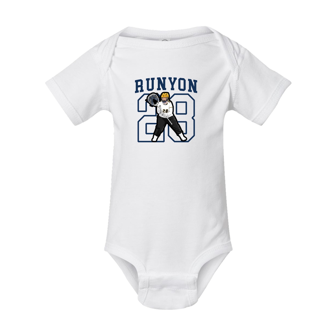 Baby Onesie — Shirsey in White