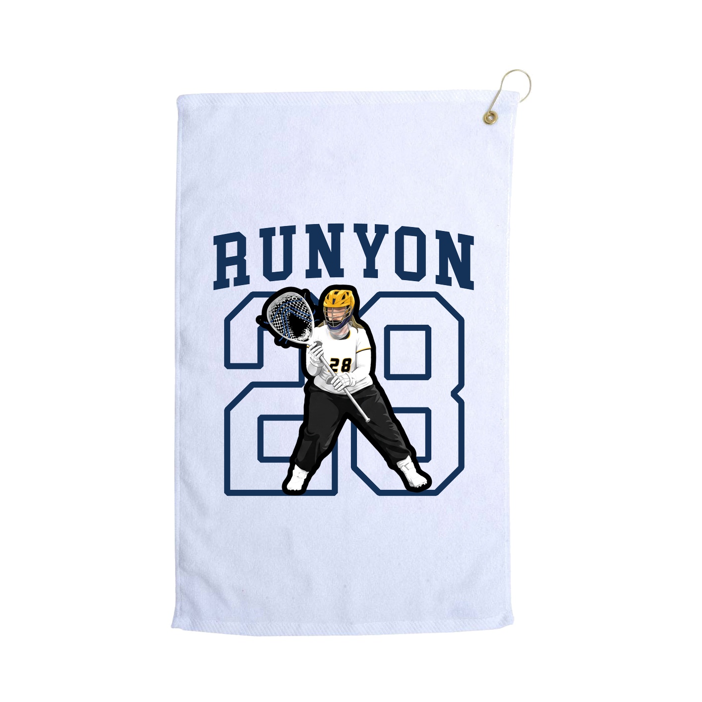 Golf Towel — Shirsey in White
