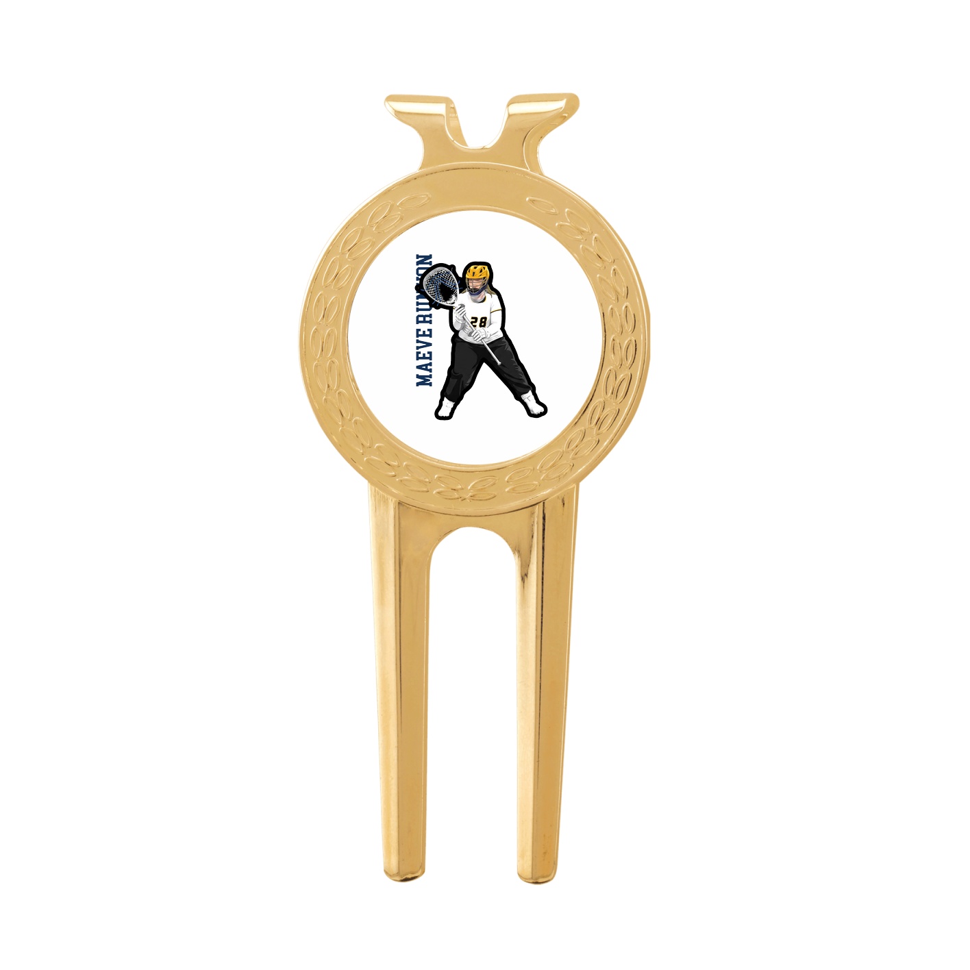 Divot Tool with Ball Marker — Name Vertical in Classic