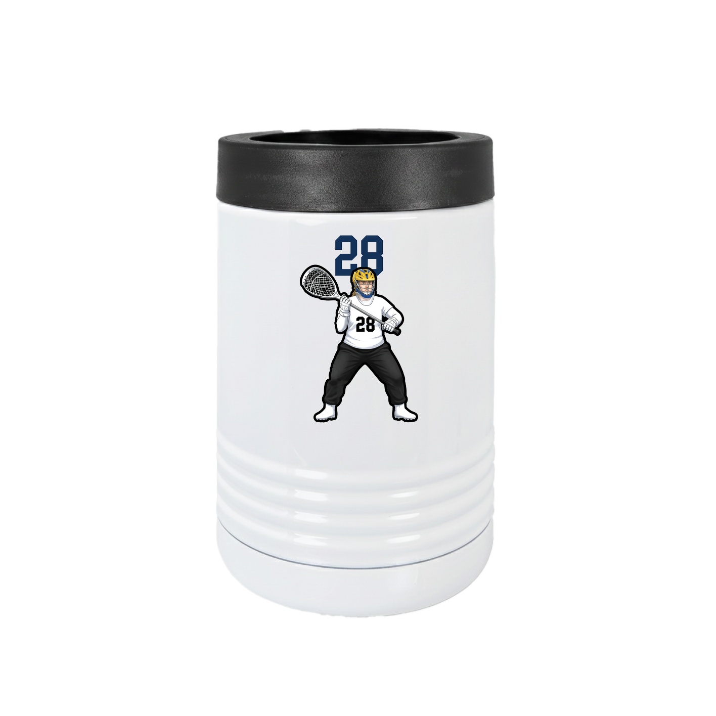 Beverage Holder — Number Top in White