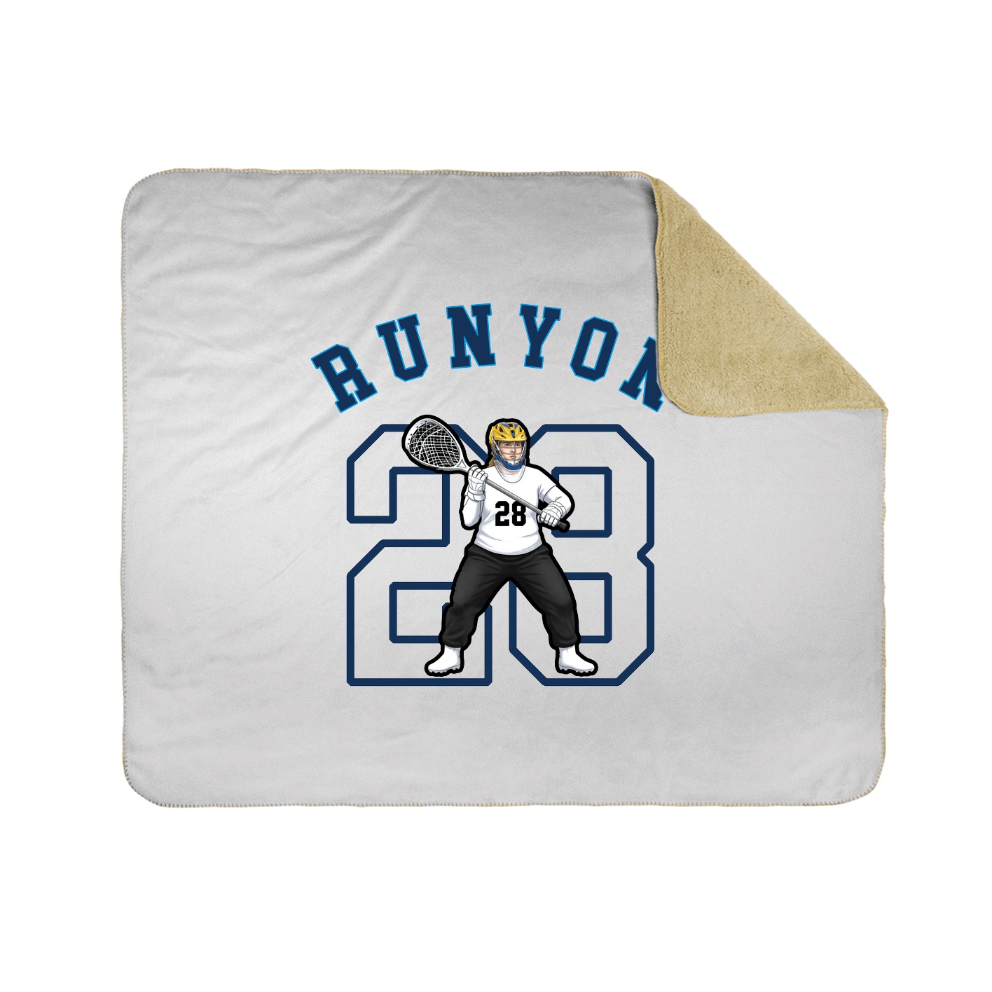 Throw Blanket — Shirsey Arch in White