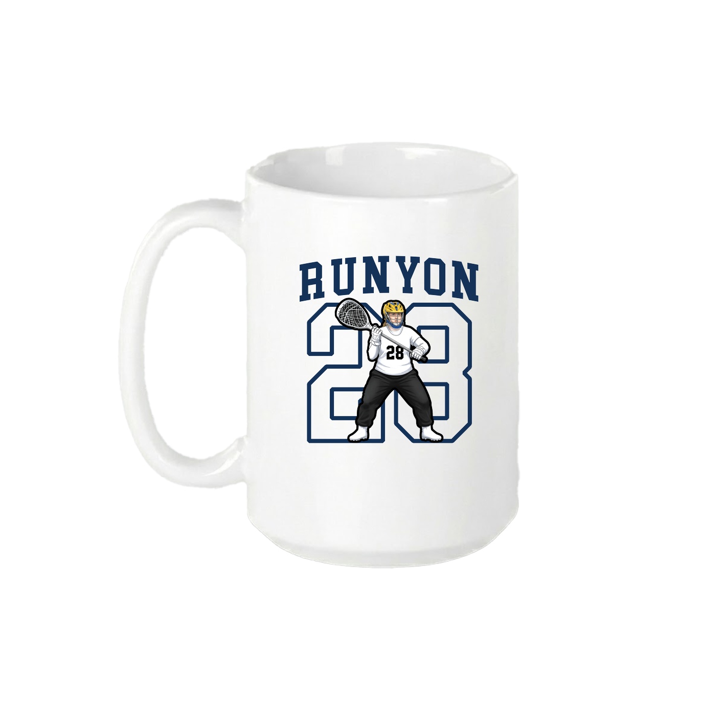 15oz Coffee Mug — Shirsey in White