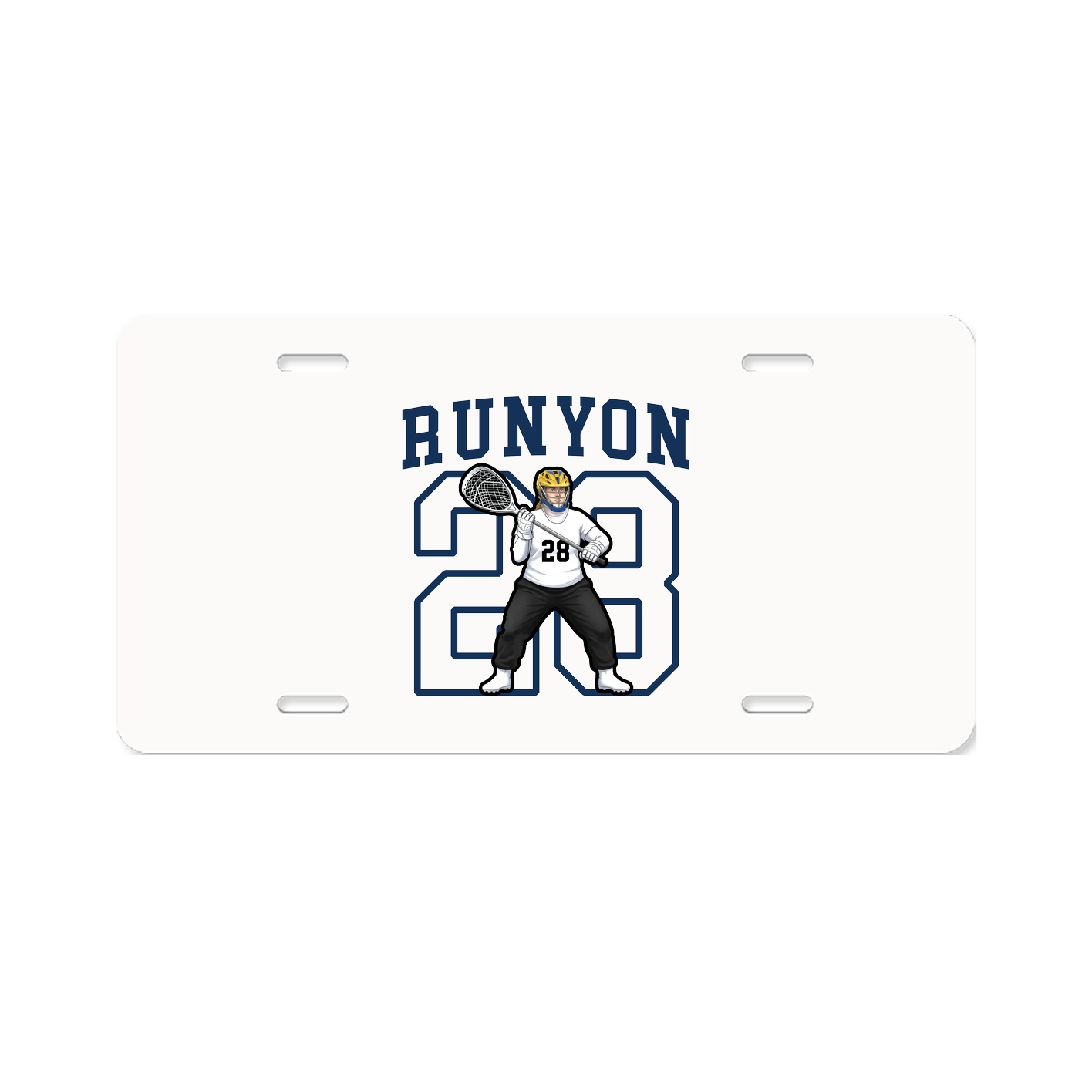 Aluminum License Plate