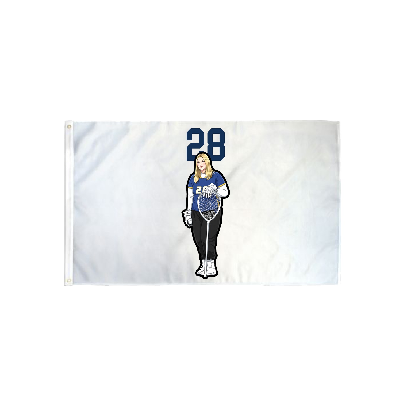 3x5 Flag — Number Top in Classic