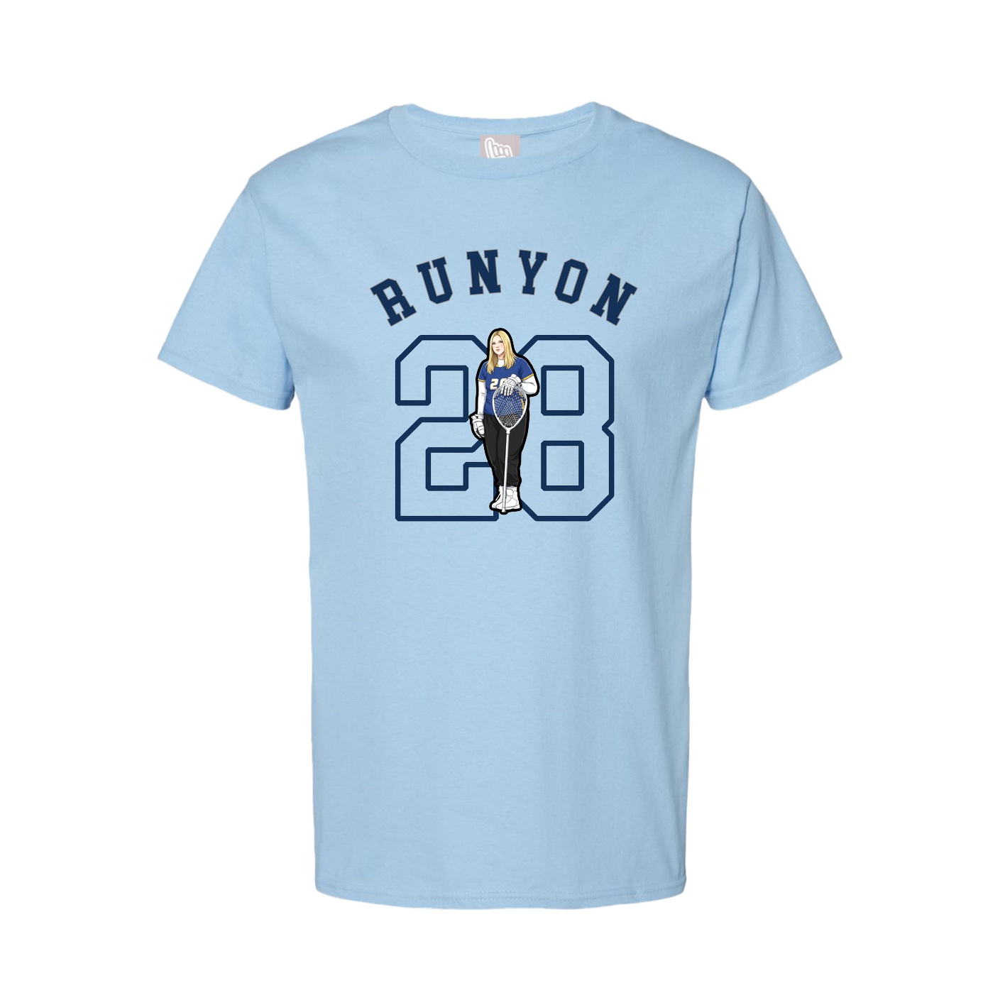 Youth Tee — Shirsey Arch in Light Blue