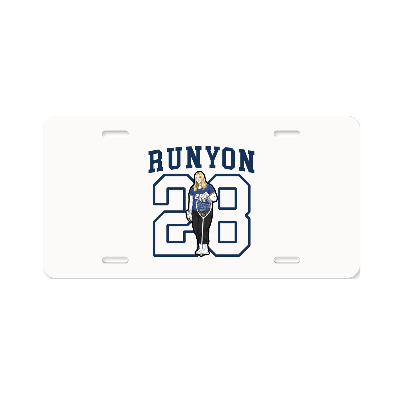 Aluminum License Plate