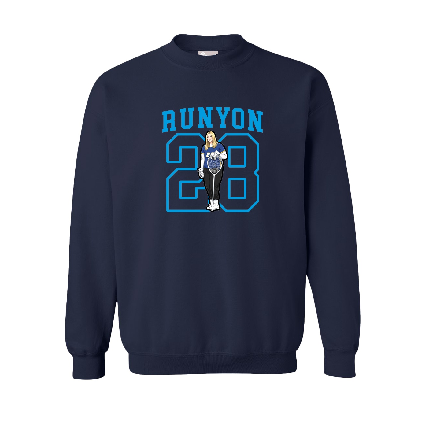 Fleece Crew — Shirsey in Navy