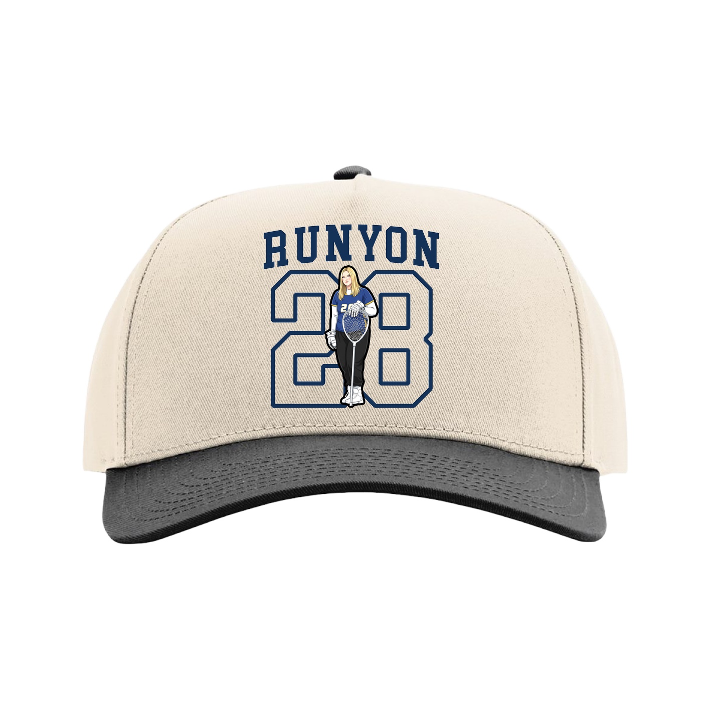 Full Fabric Five-Panel Champ Cap