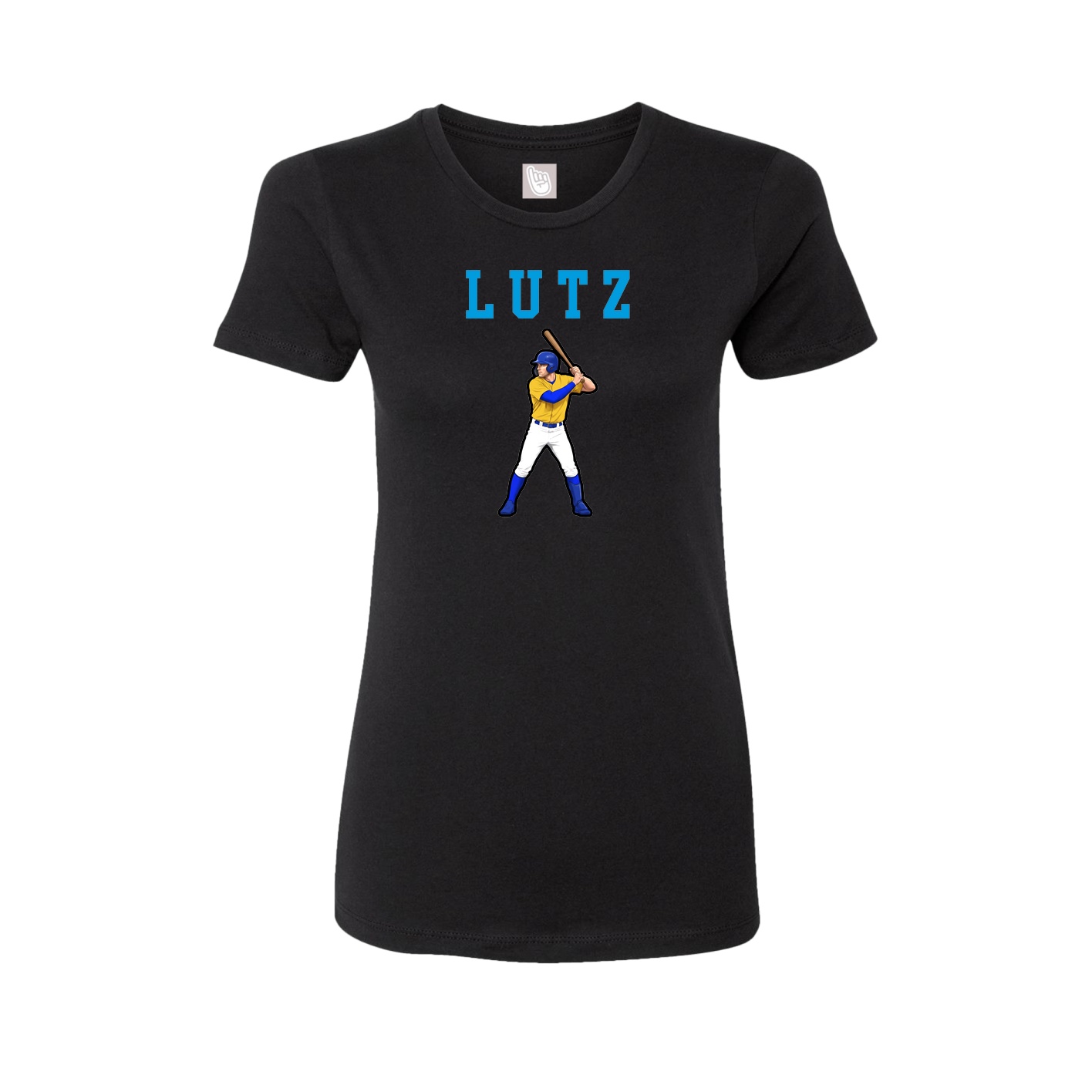 Fitted Women's Tee — Shirsey in Black