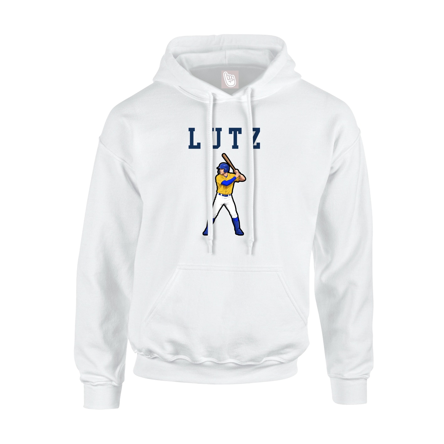 Hoodie — Shirsey in White