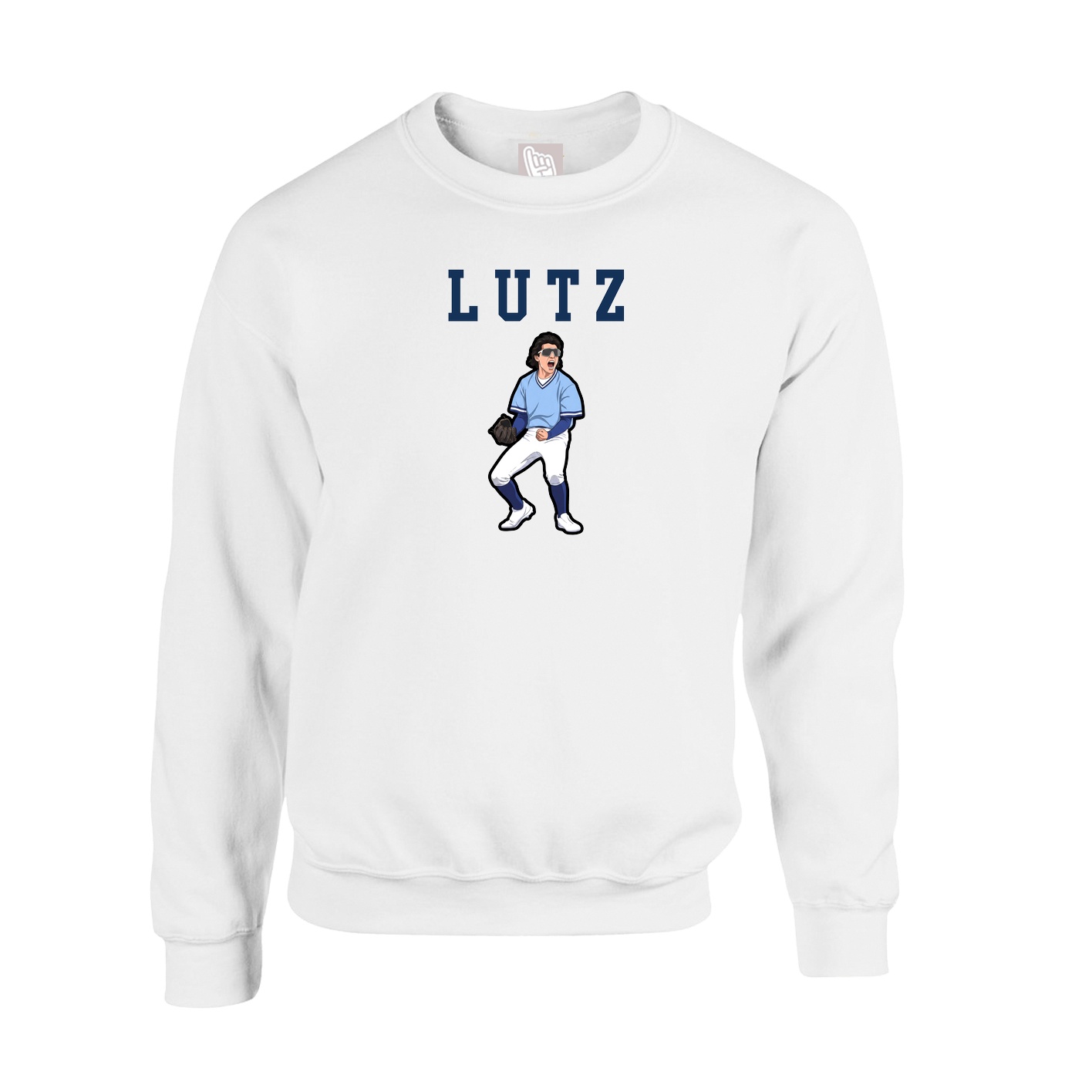 Fleece Crew — Shirsey in White
