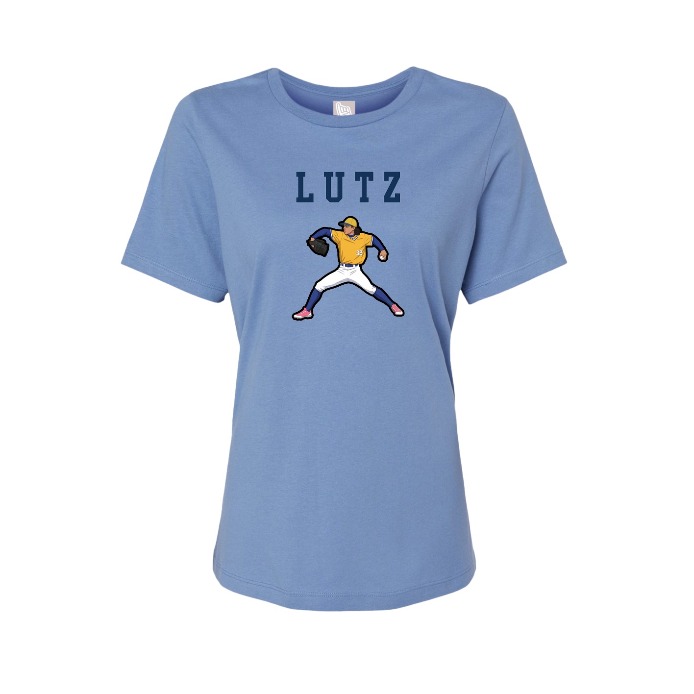 Fitted Women's Tee — Shirsey in Powder Blue