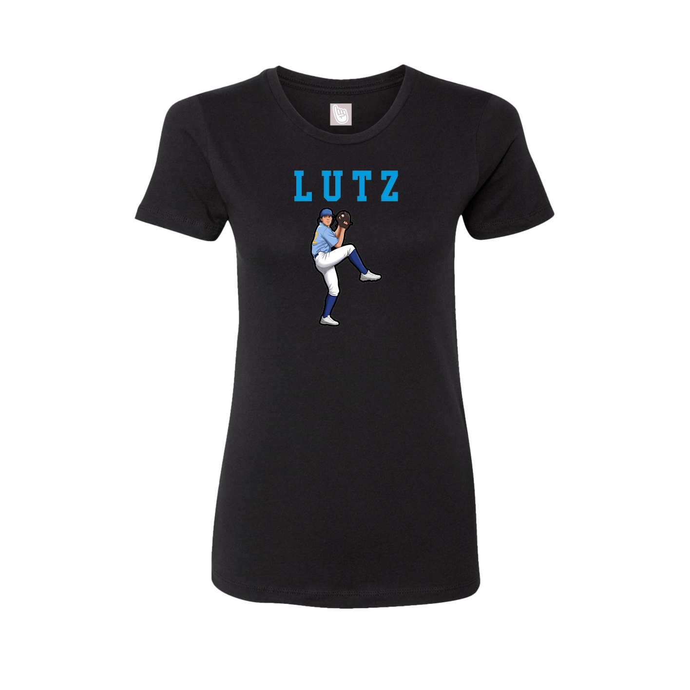 Fitted Women's Tee — Shirsey in Black