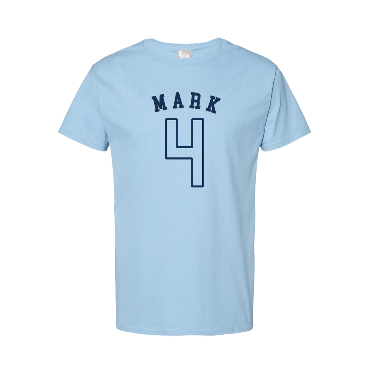 Youth Tee — Shirsey Arch in Light Blue