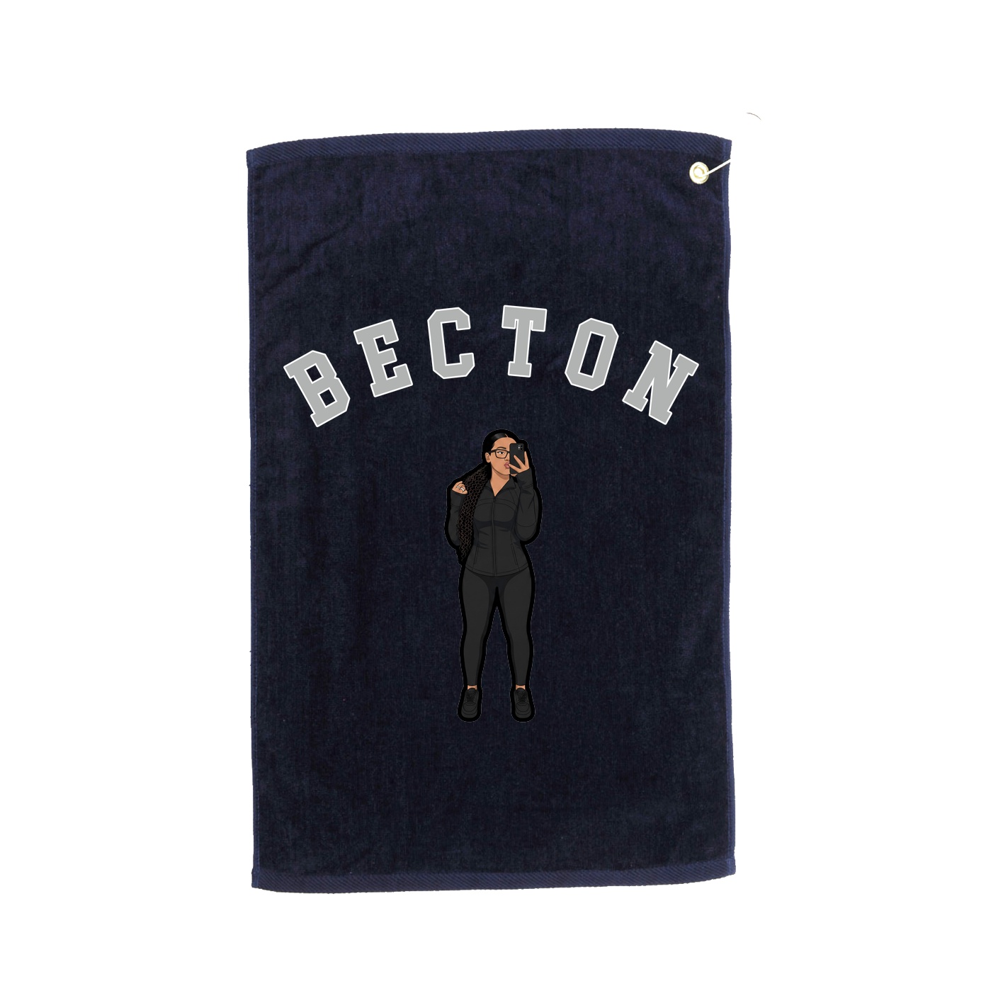 Golf Towel — Shirsey Arch in Navy