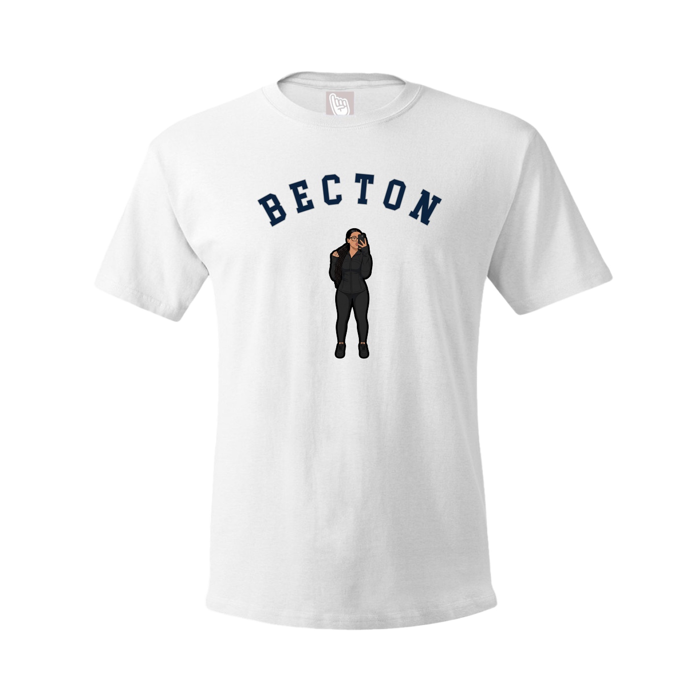 Youth Tee — Shirsey Arch in White