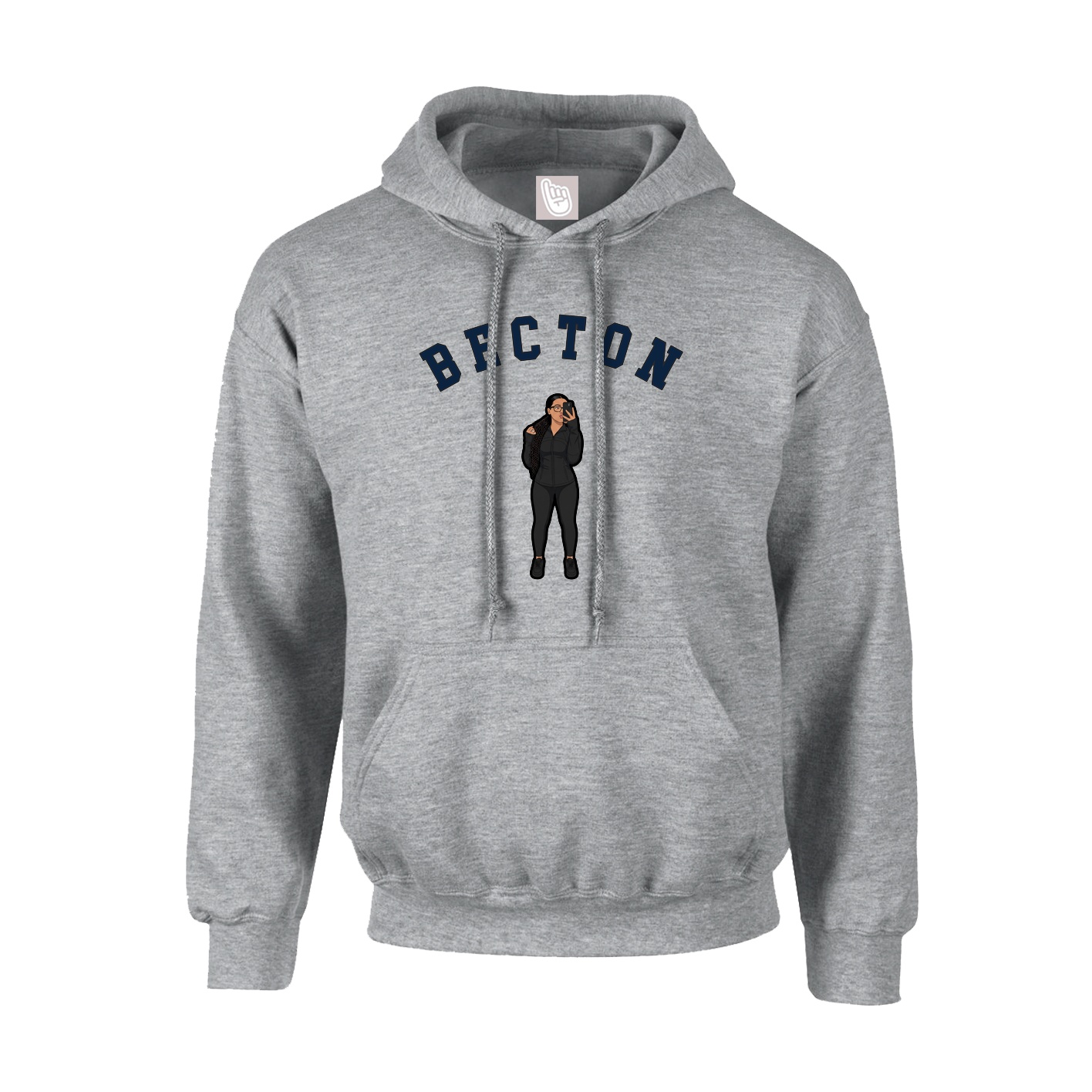 Hoodie — Shirsey Arch in Grey