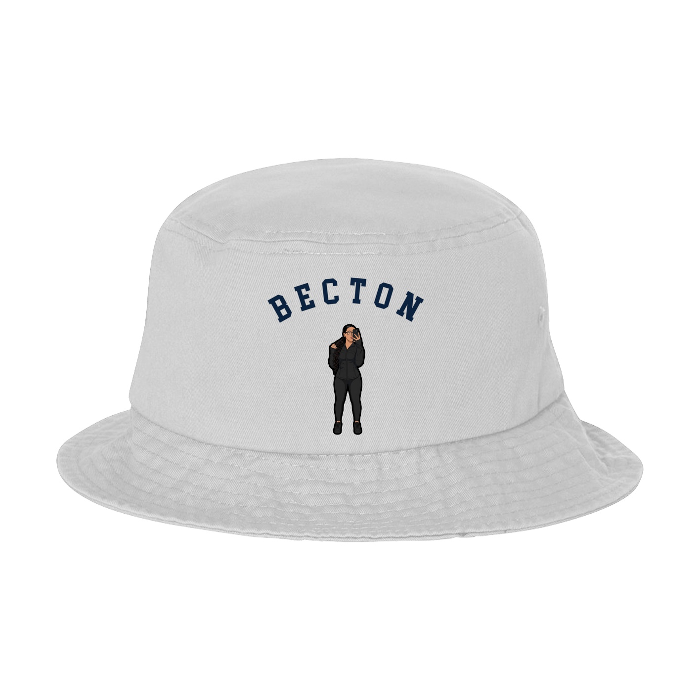 Bucket Cap — Shirsey Arch in White