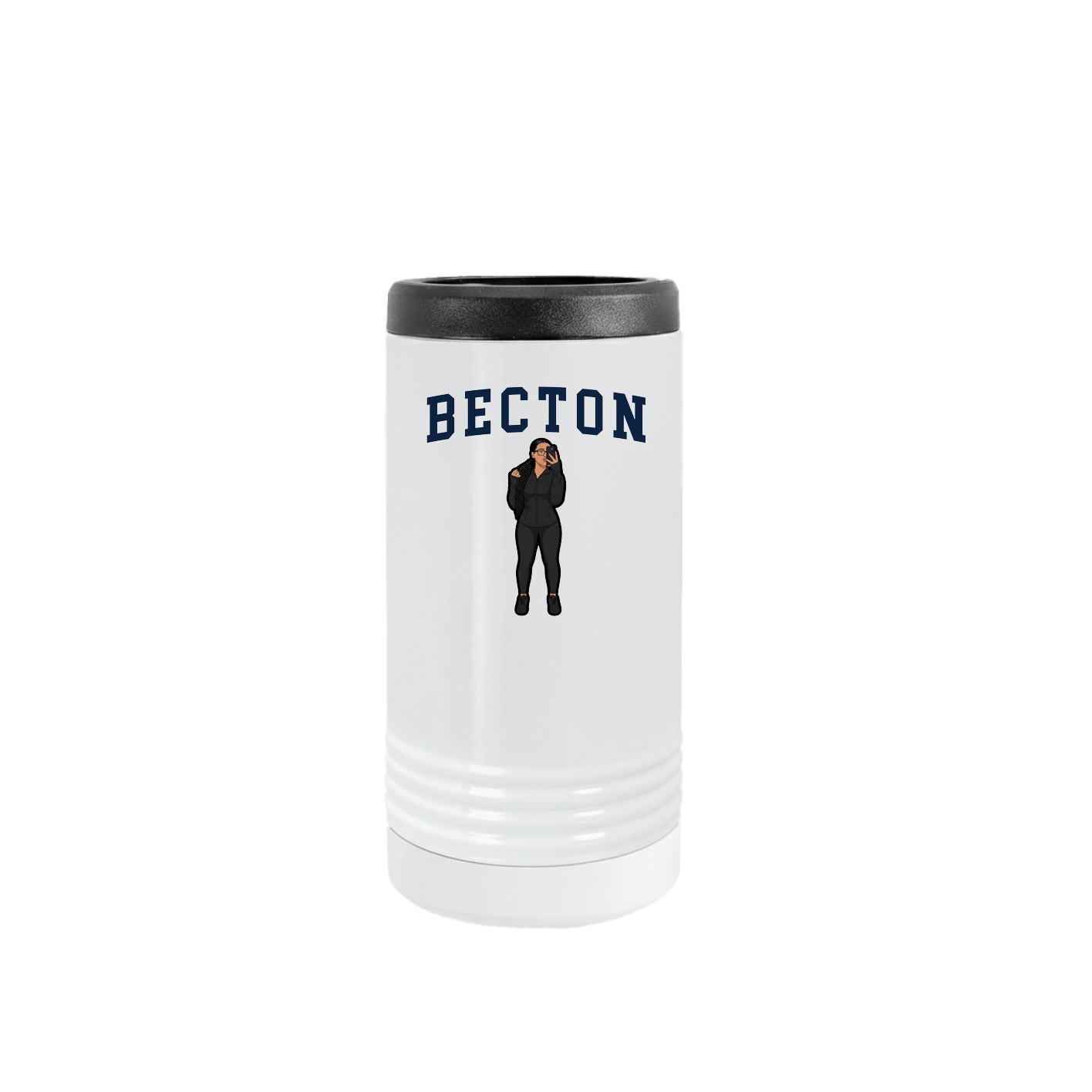 Slim Beverage Holder — Shirsey in White