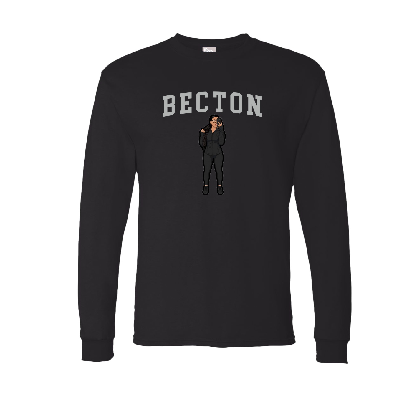 Long Sleeve Tee — Shirsey in Black