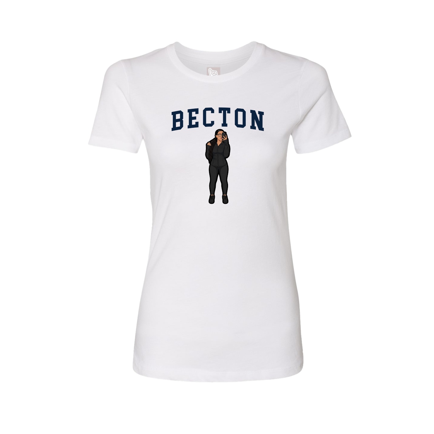 Fitted Women's Tee — Shirsey in White