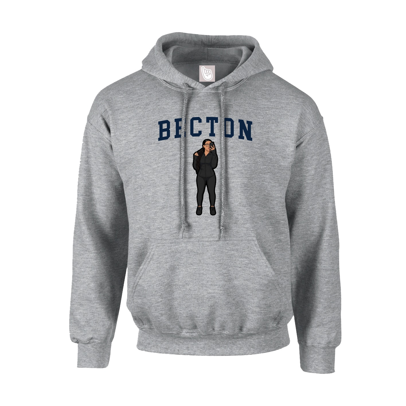 Youth Hoodie — Shirsey in Grey