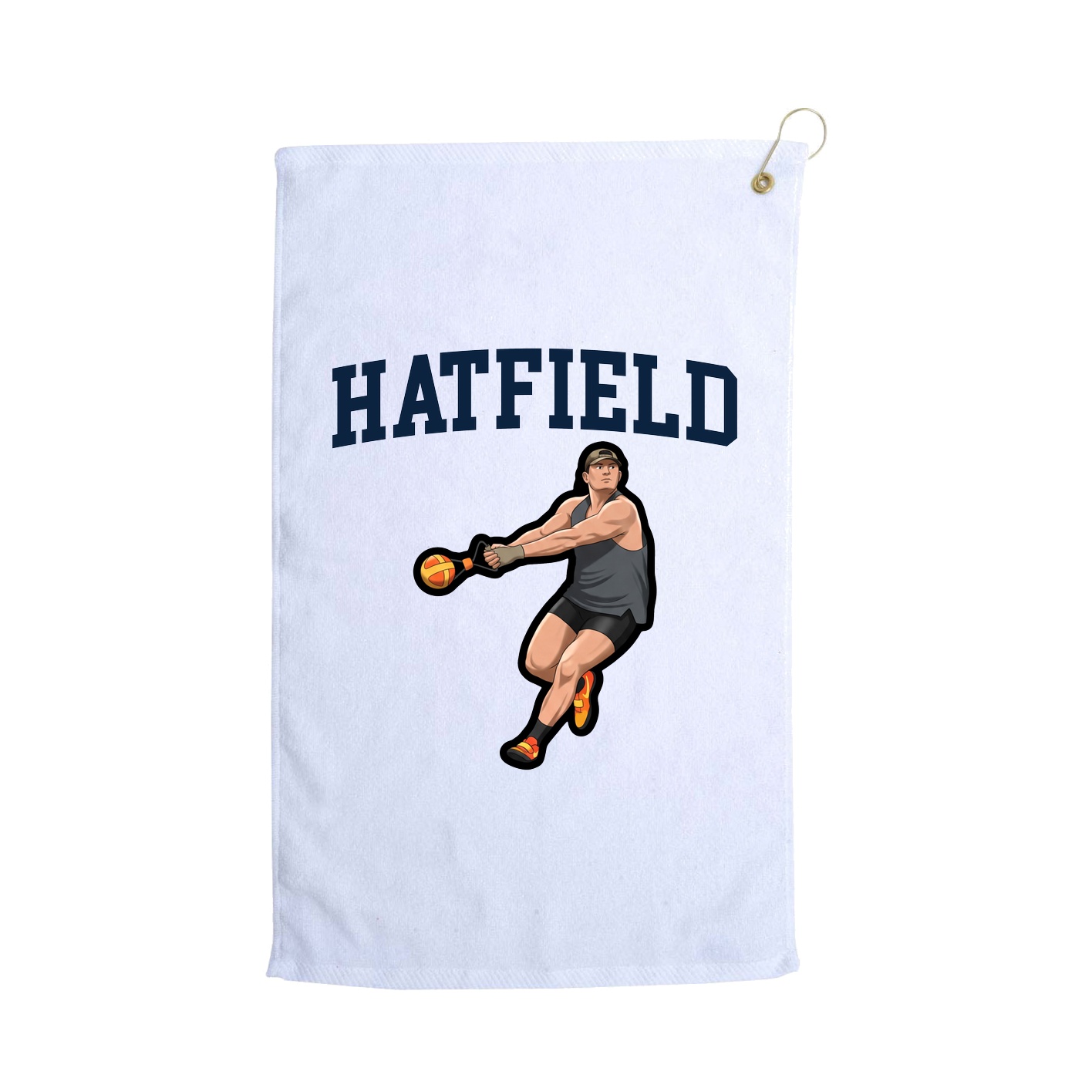 Golf Towel — Shirsey in White