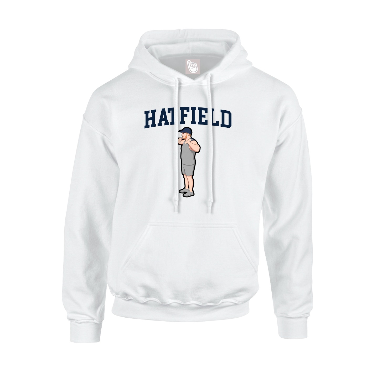 Youth Hoodie — Shirsey in White