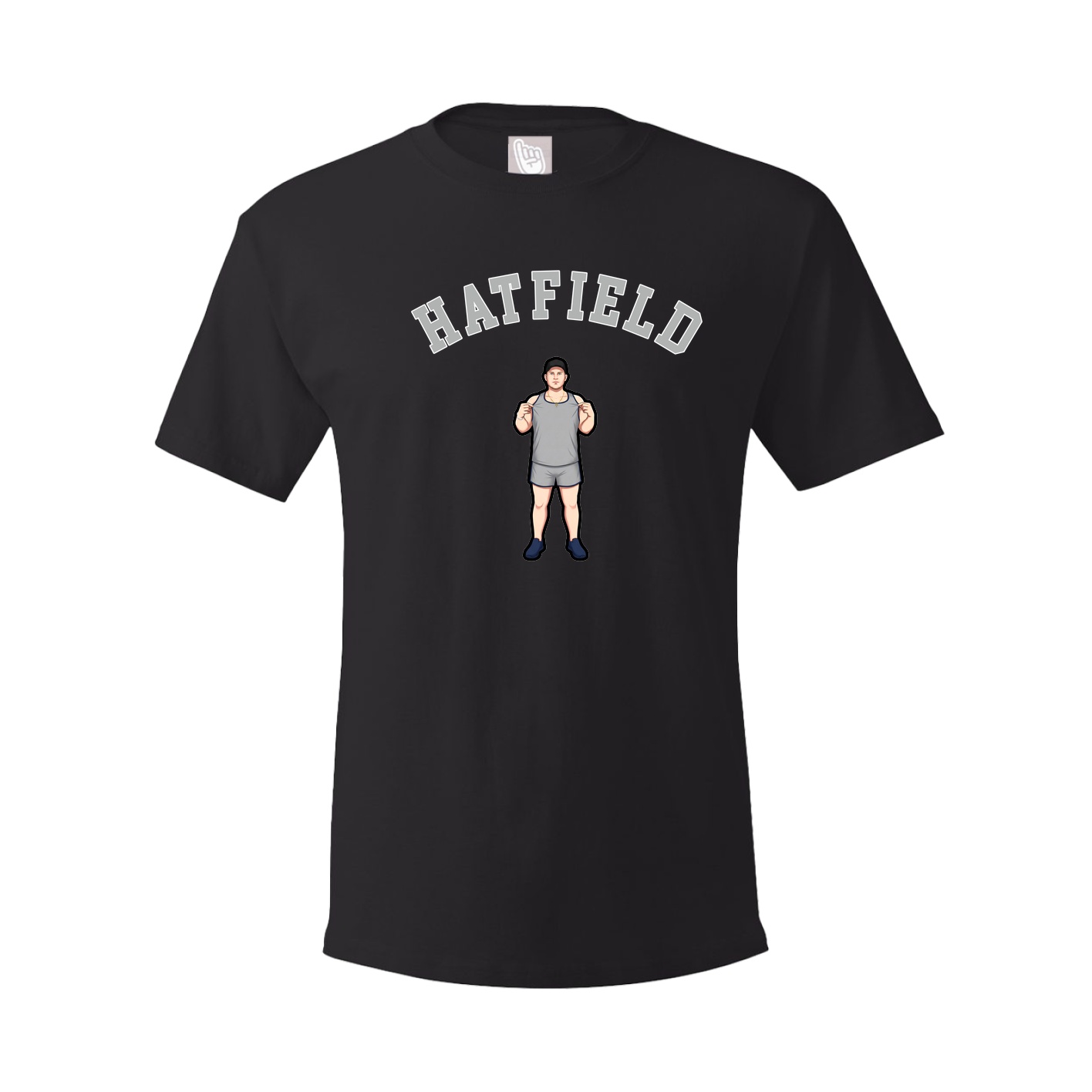 Youth Tee — Shirsey Arch in Black