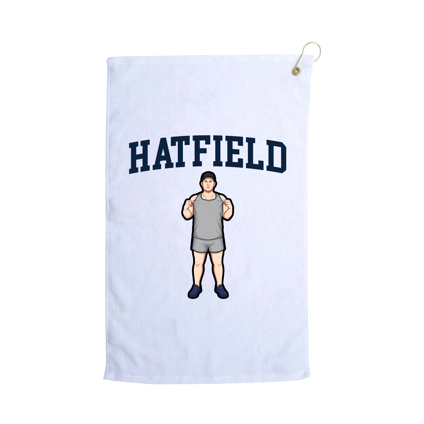 Golf Towel — Shirsey in White