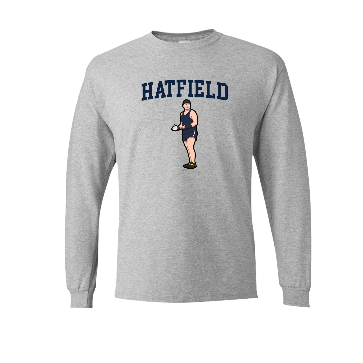 Long Sleeve Tee — Shirsey in Grey