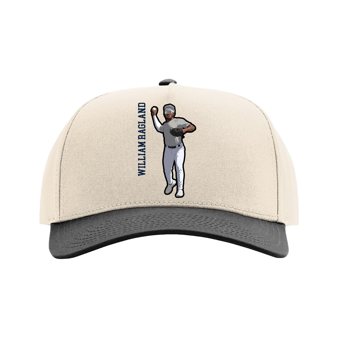 Full Fabric Five-Panel Champ Cap