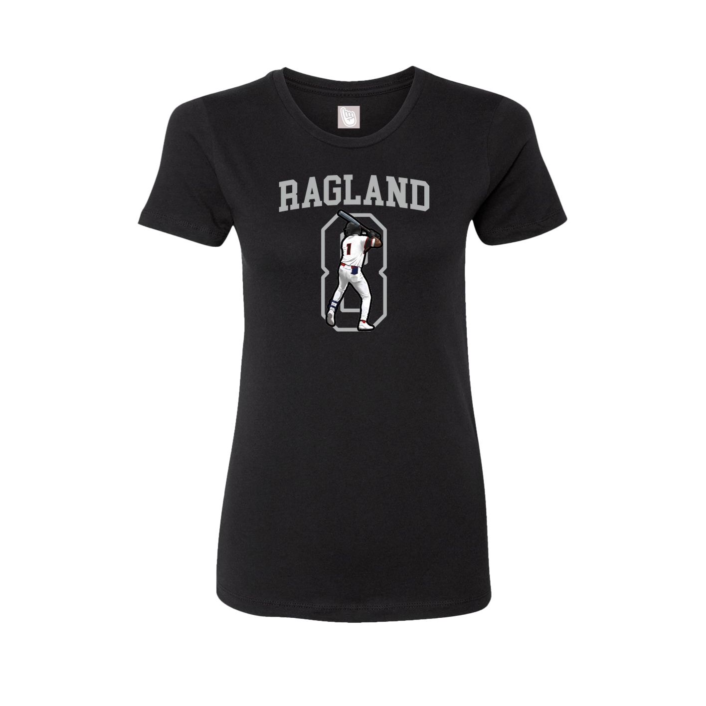 Fitted Women's Tee — Shirsey in Black