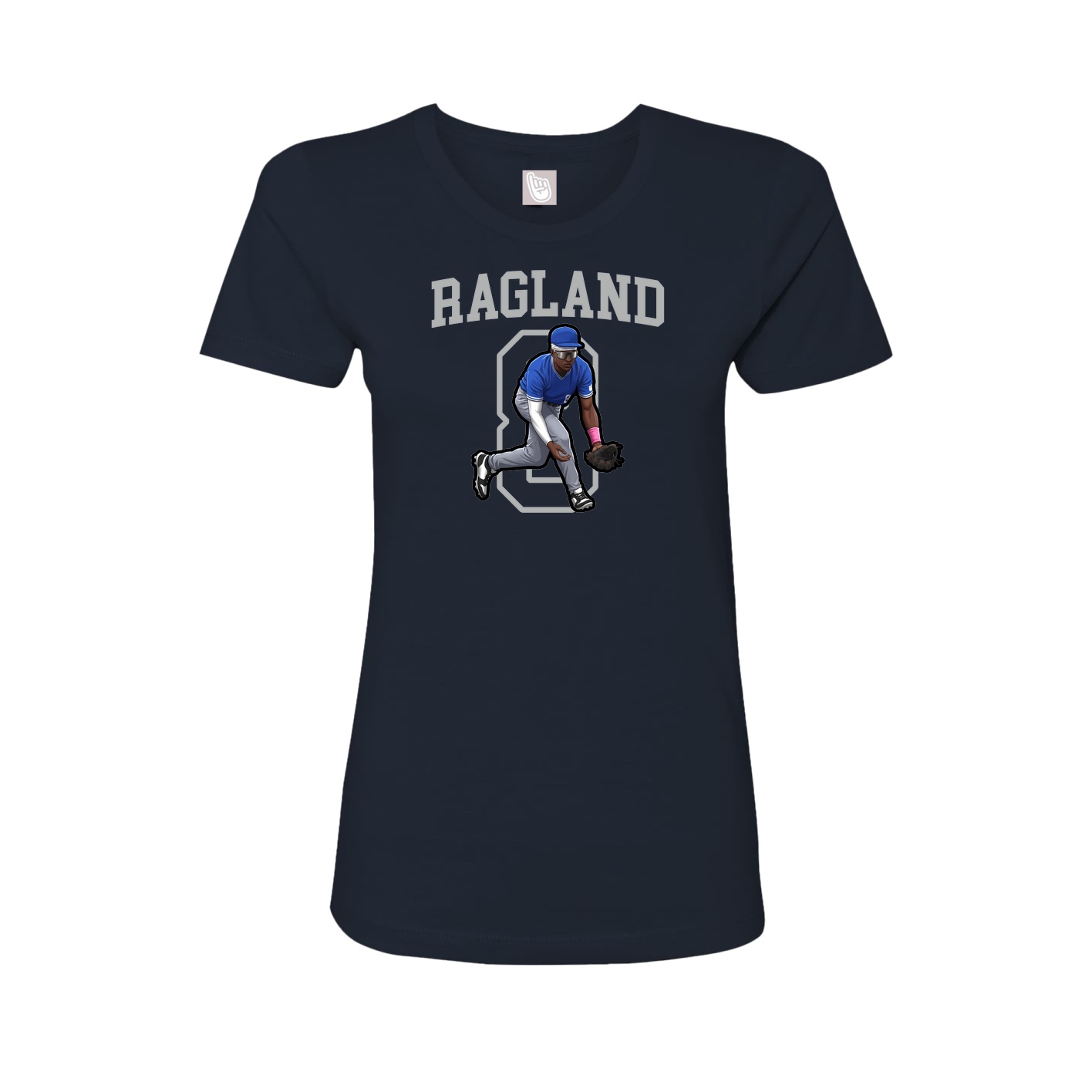 Fitted Women's Tee — Shirsey in Navy
