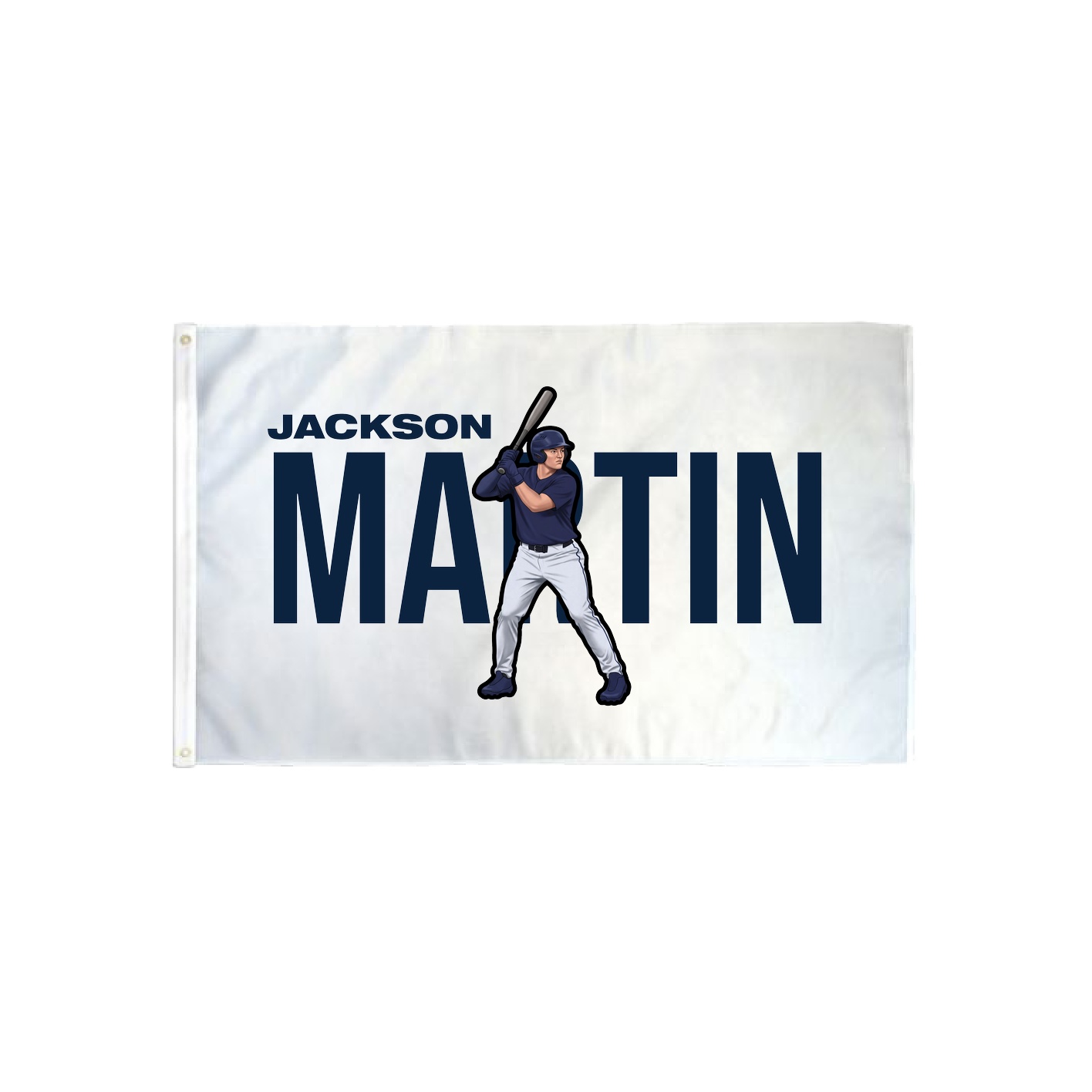 3x5 Flag — Player Name in Classic