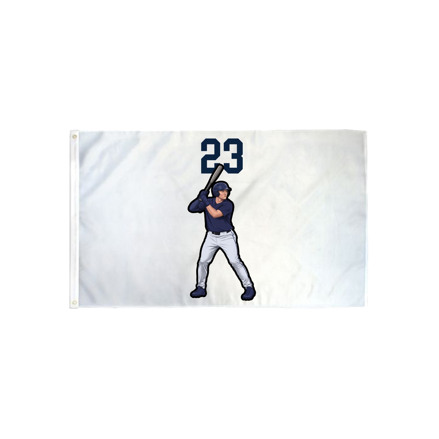3x5 Flag — Number Top in Classic