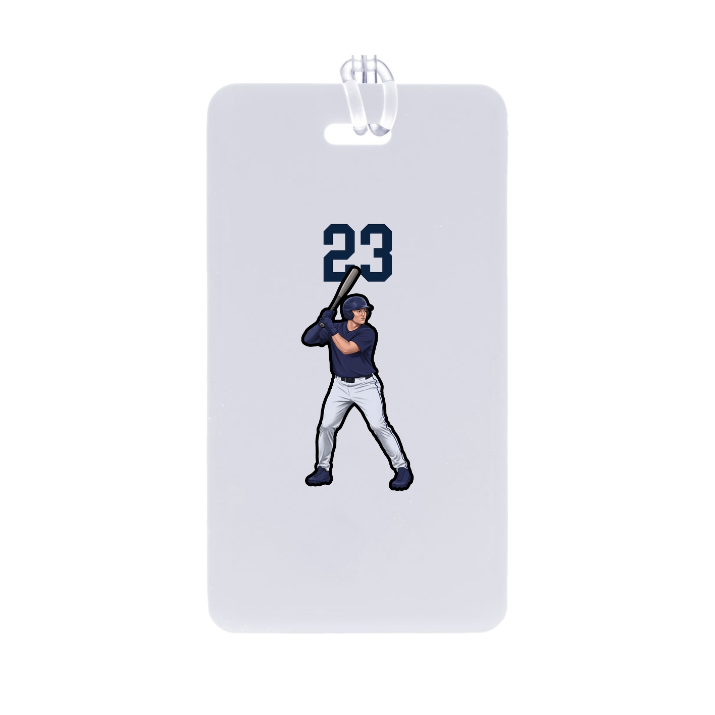 Bag Tag — Number Top in Classic