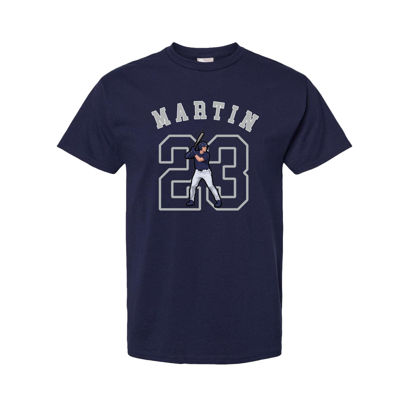 Youth Tee — Shirsey Arch in Navy