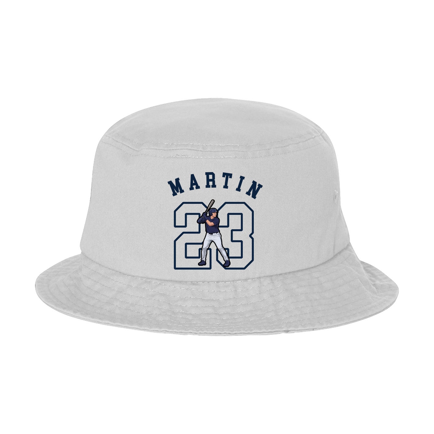 Bucket Cap — Shirsey Arch in White