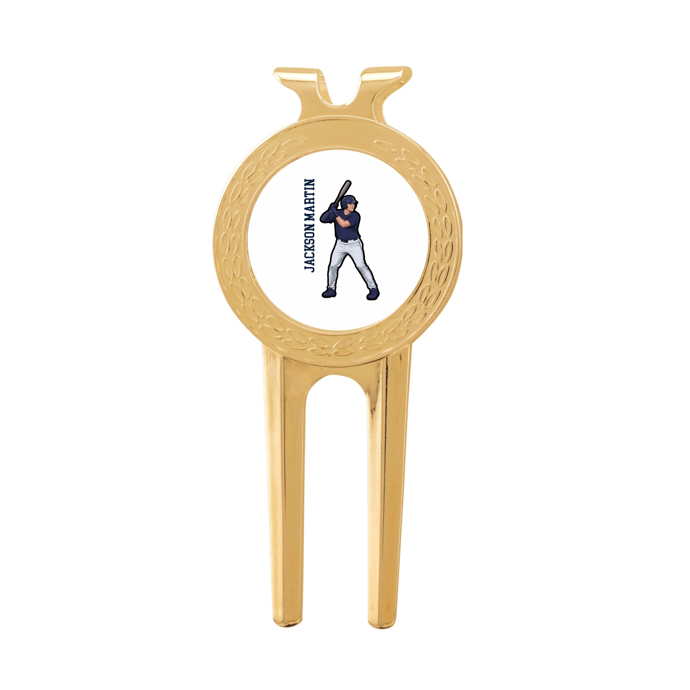 Divot Tool with Ball Marker — Name Vertical in Classic