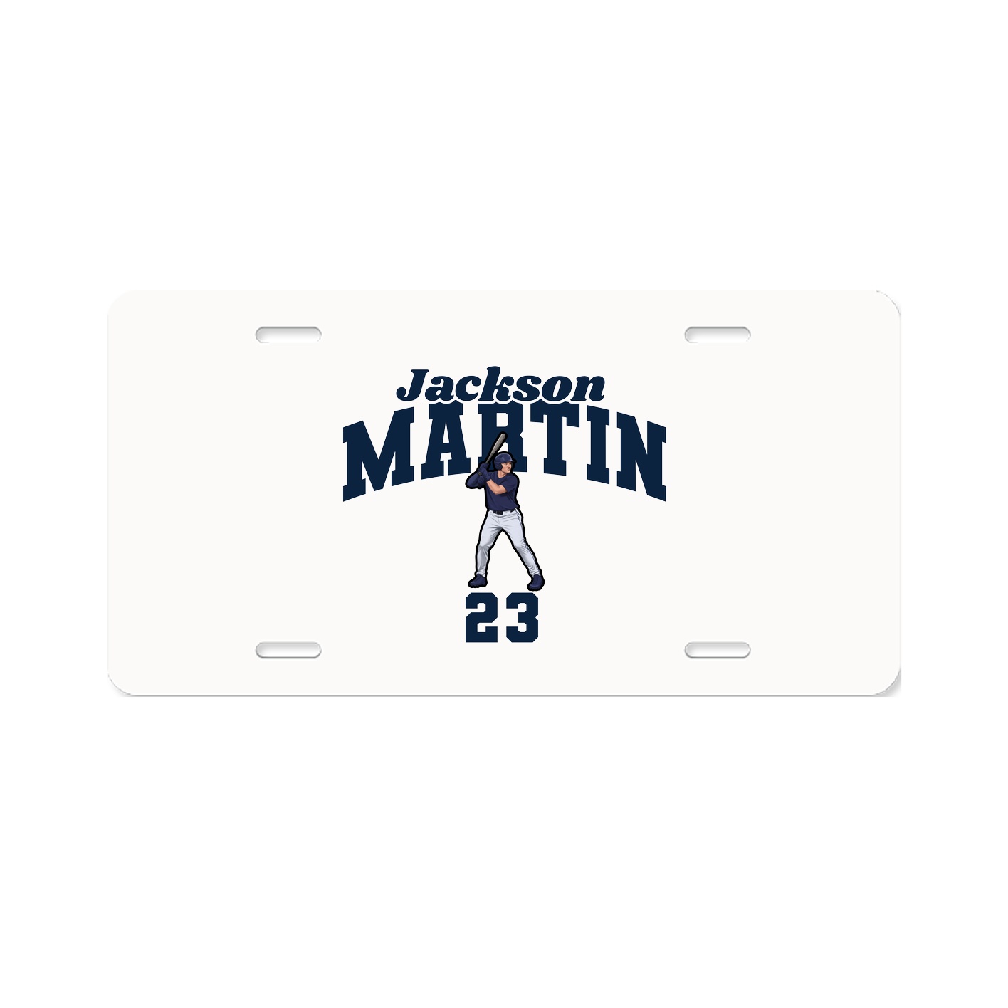 License Plate — Signature Arch in Classic