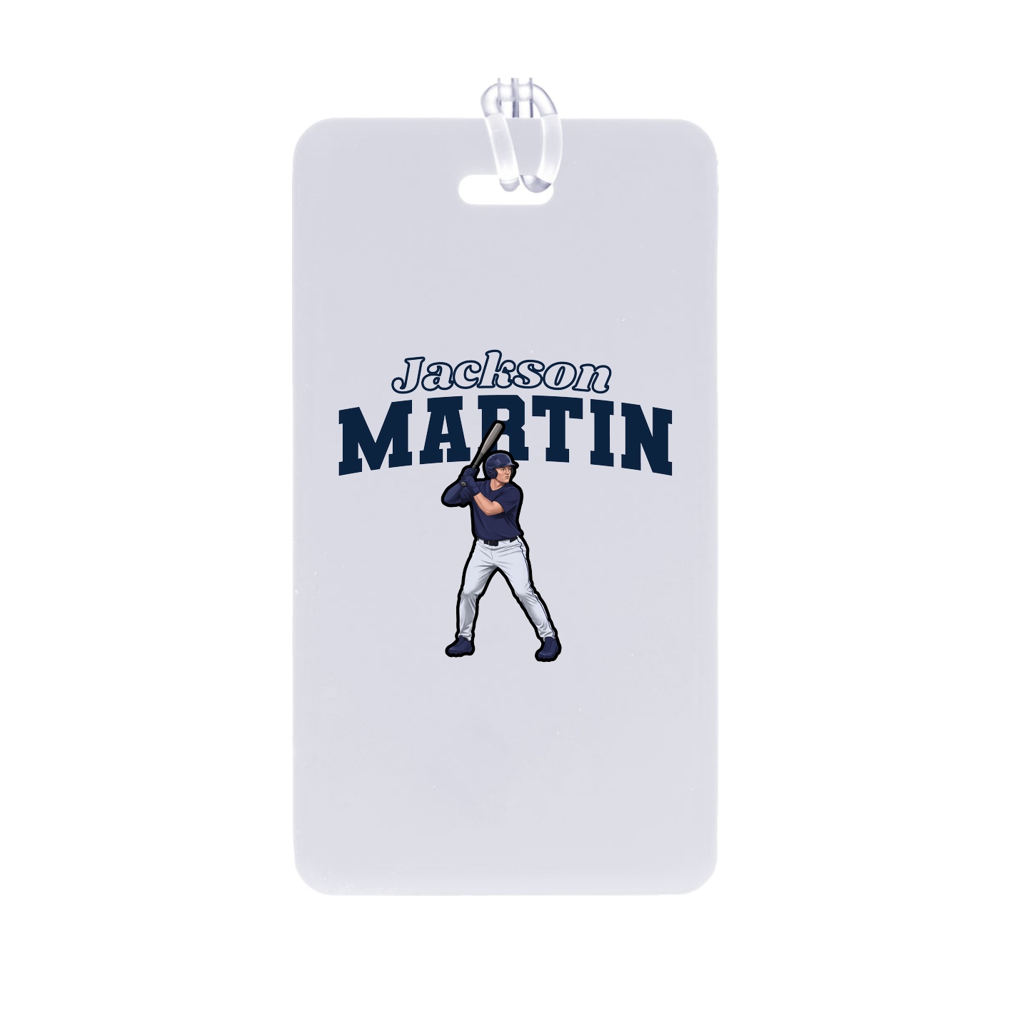 Bag Tag — Name Arch in Classic