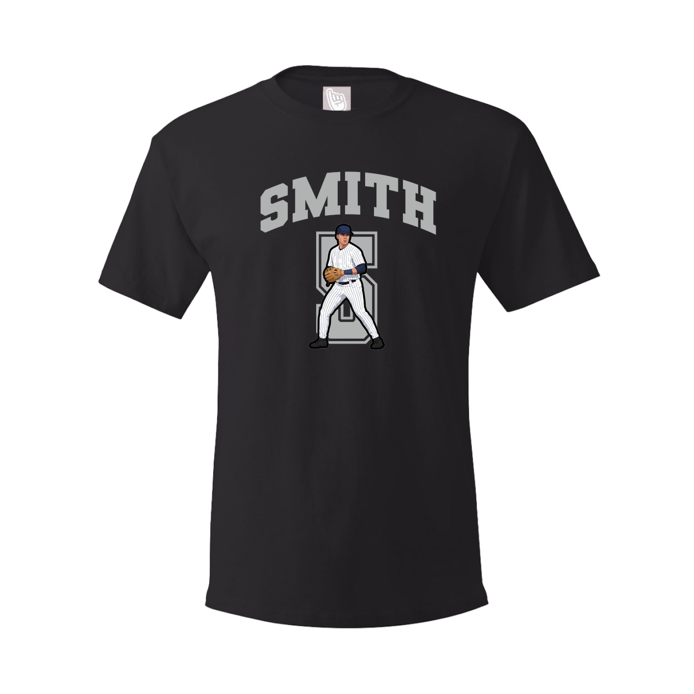 Youth Tee — Number in Black