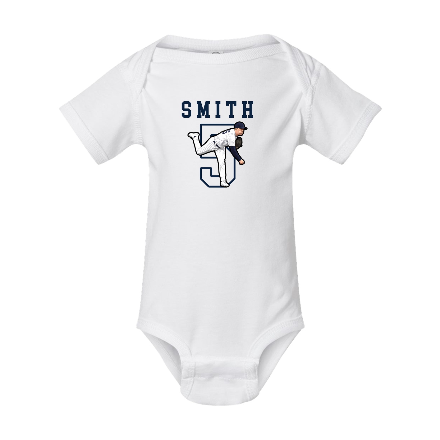 Baby Onesie — Shirsey in White