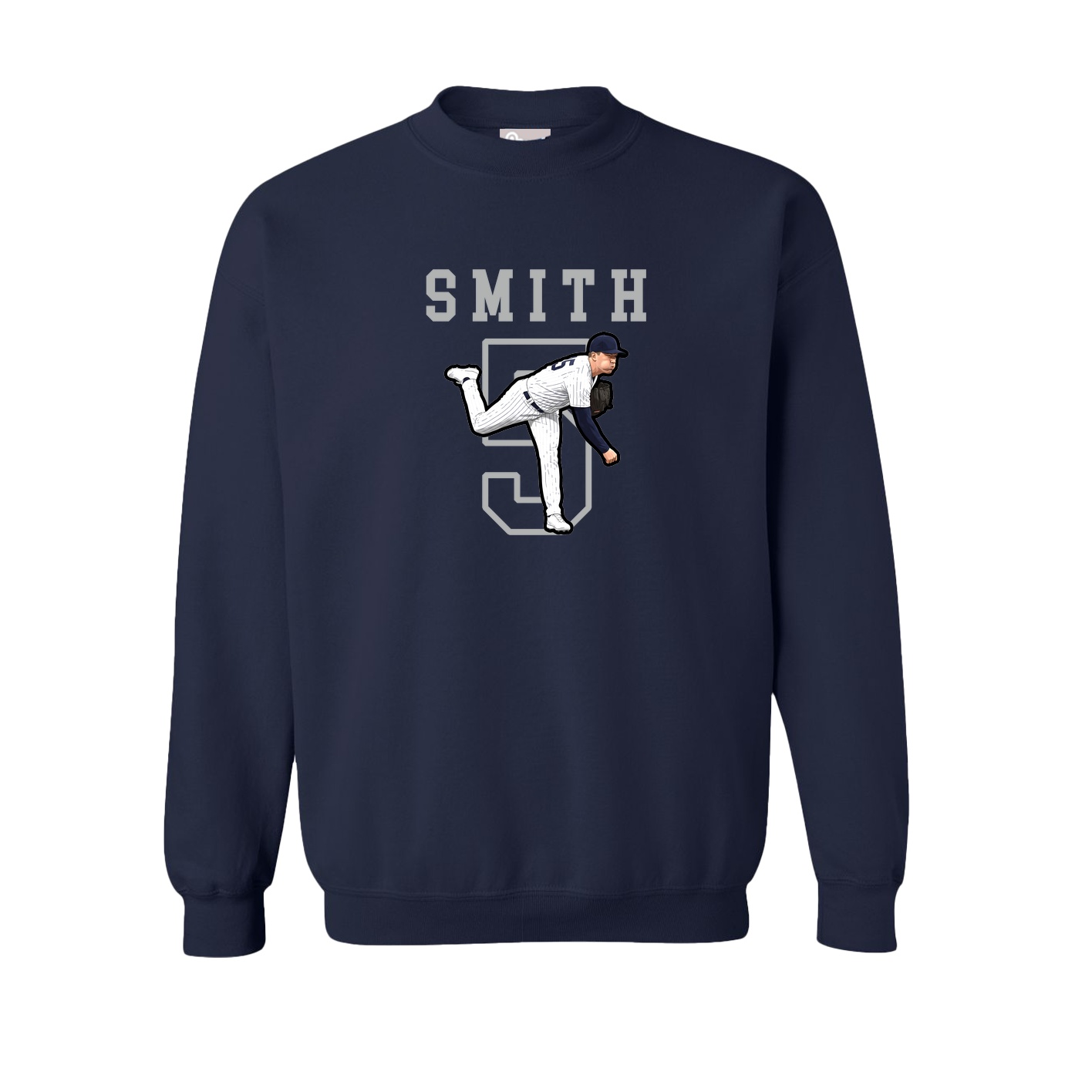 Fleece Crew — Shirsey in Navy